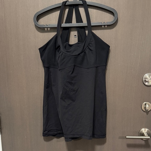 lululemon athletica Tops - Lululemon Athletica Black Halter Tank Top
